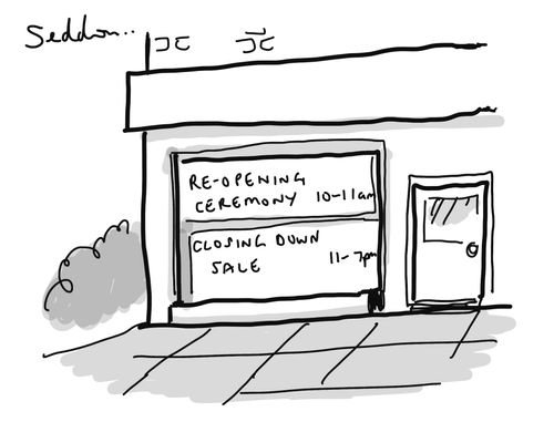 Re-opening ceremony