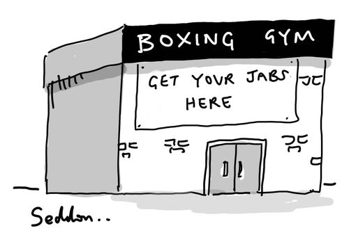 Boxing gym: get your jabs here