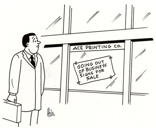 Going Out Of Business Signs For Sale