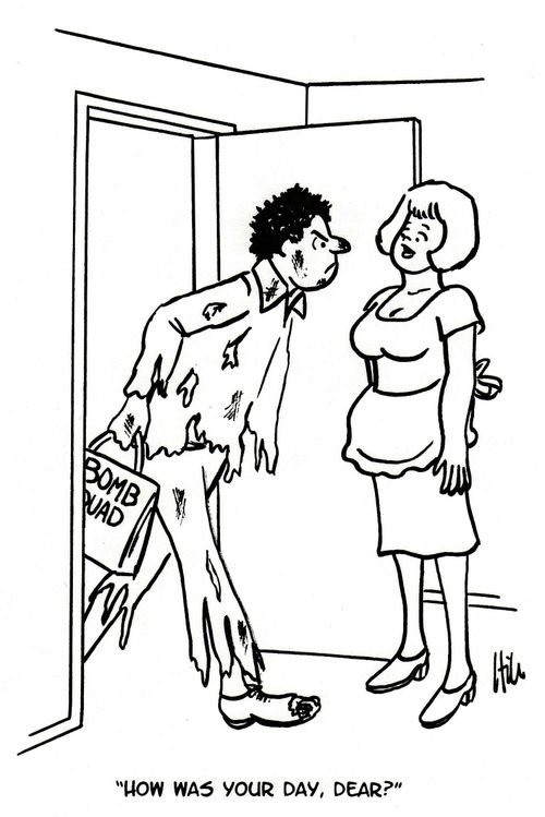 "How was your day, dear?"