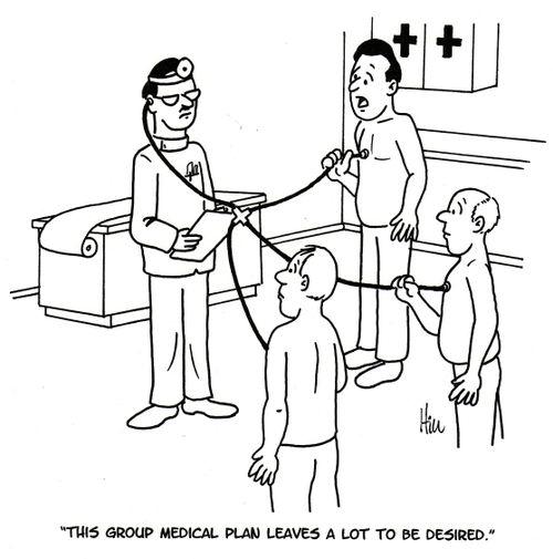 "This group medical plan leaves a lot to be desired."