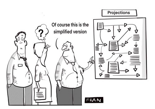 "Of course this is the simplified version."