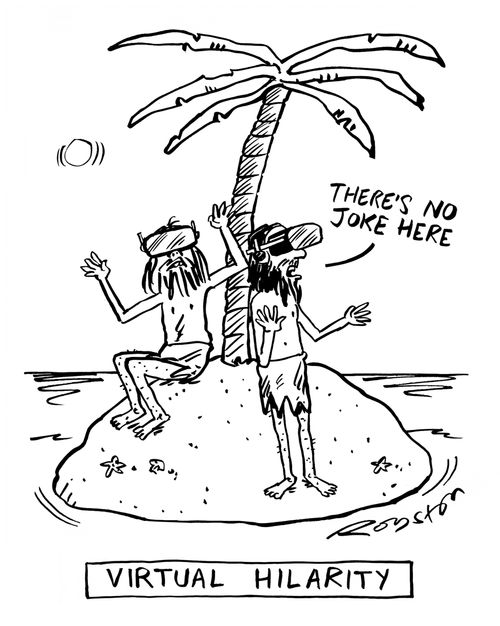 Virtual hilarity