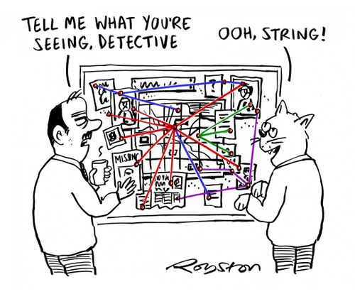 "Tell me what you're seeing, detective."