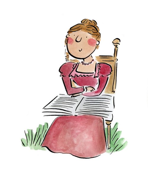 Lady Reading a Book