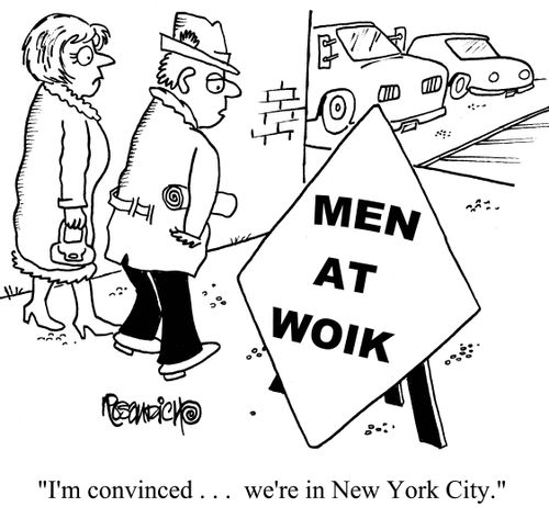 "I'm convinced. . . we're in New York City."