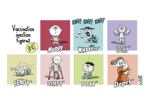 Vaccination Inaction Figures.