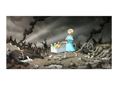 Shopping in No Man's Land