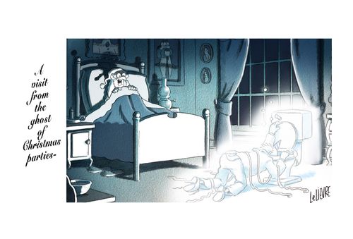 A visit from the ghost of Christmas parties.