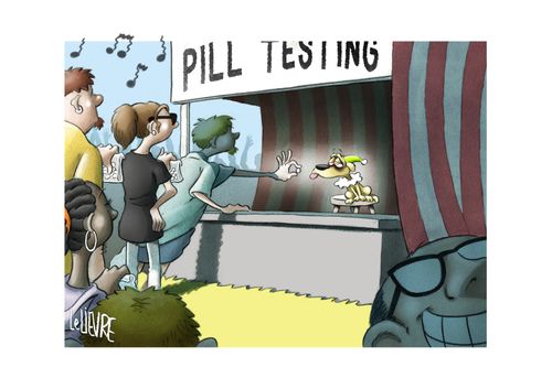 Pill testing