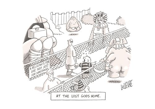 At the Lost Gods Home