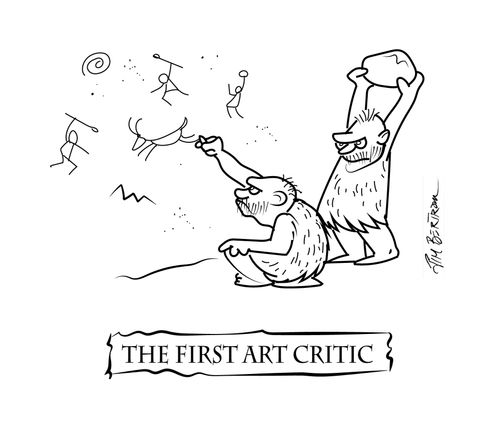 The first art critic