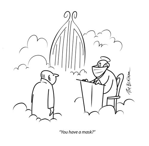 "You have a mask?"