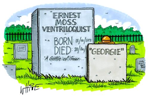 Graves: Ernest Moss Ventriloquists. . . 'Georgie'