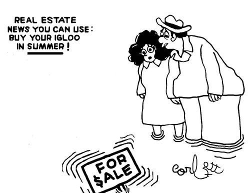 Real Estate News You Can Use: Buy Your Igloo in Summer!"