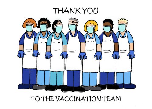 Thank You to Vaccination Team