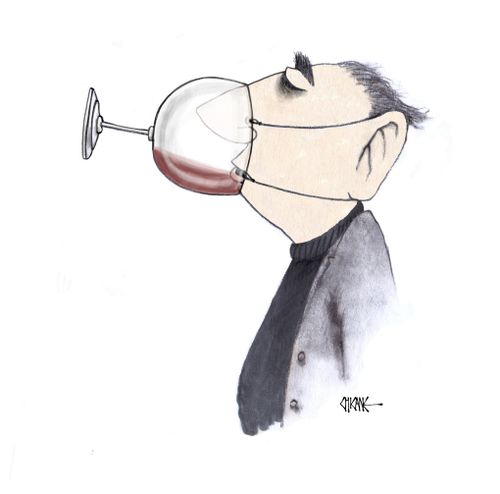 Wine Face Mask