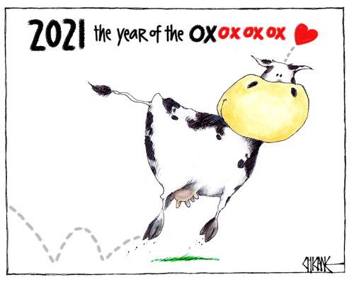 2021 the year of ox ox ox ox