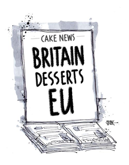 Cake News: Britain Desserts EU
