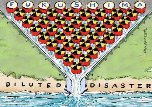 Fukushima about to dump contaminated water in the sea