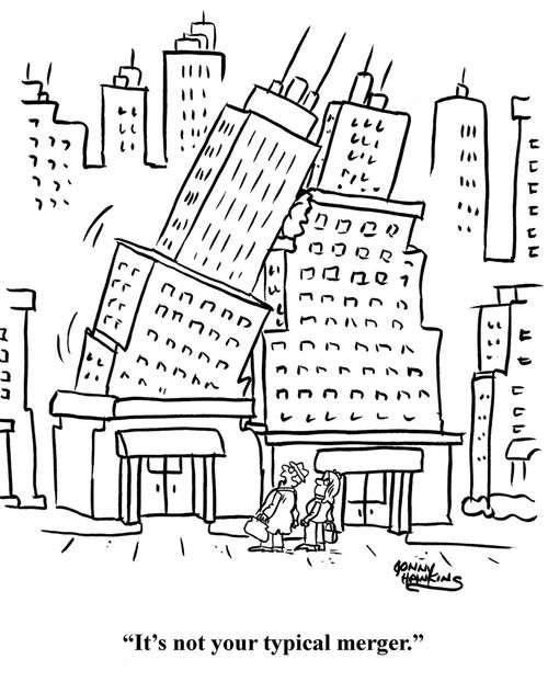 "It's not your typical merger."
