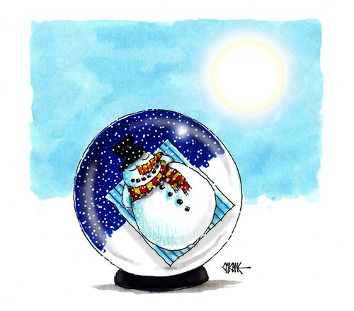 Summer Snowglobe