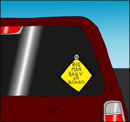 Big Man Baby On Board