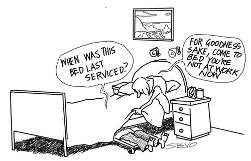"When was this bed last serviced?"