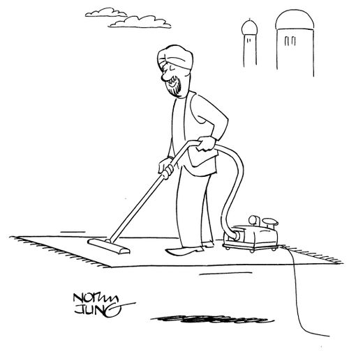 Hoovering the Flying Carpet