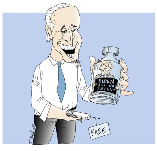 Biden Backs Suspending Patents on Vaccines 