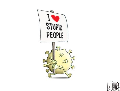 Covid: I Love Stupid People
