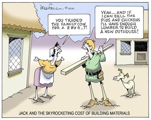 Jack and the Skyrocketing Cost of Building Materials