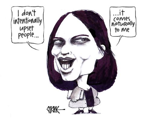 "I don't intentionally upset people. . ."