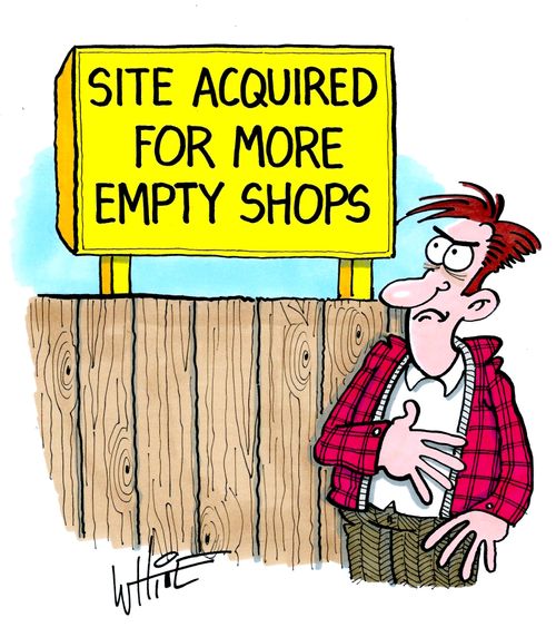 Site Acquired for More Empty Shops