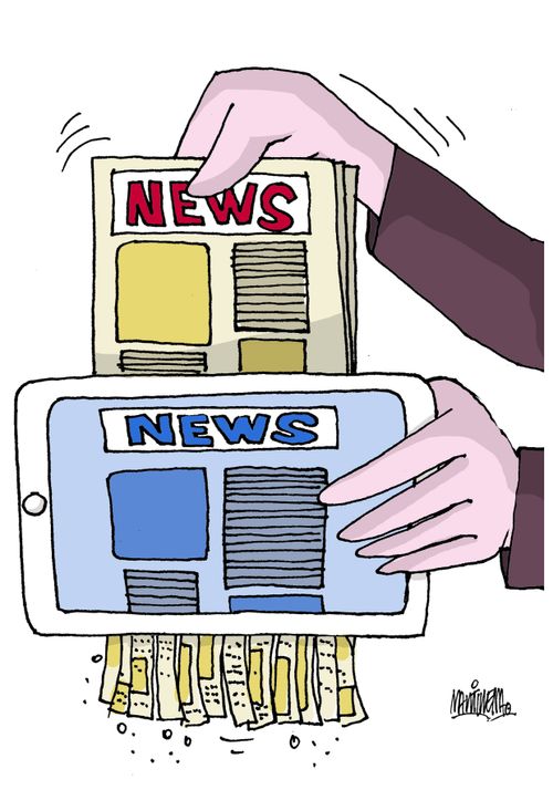 Digital Press Killing Off Print-Media