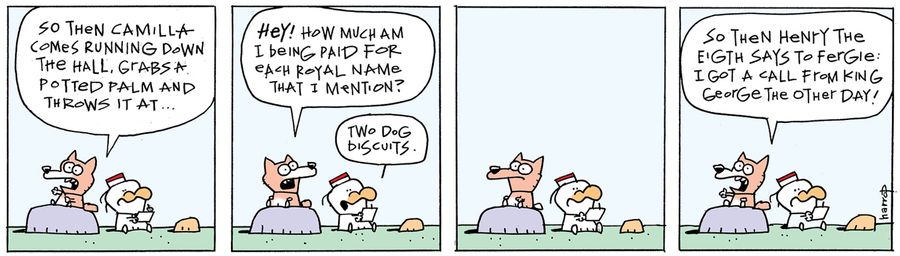 The Royal Corgi speaks...