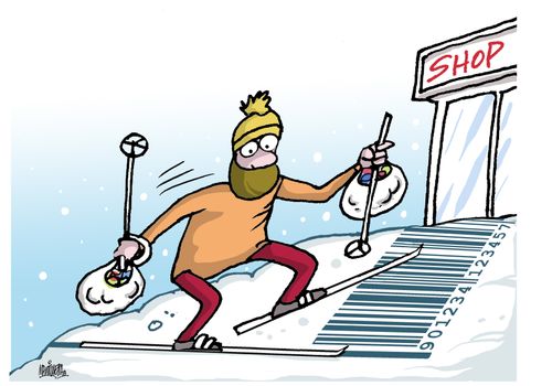 Winter shopping
