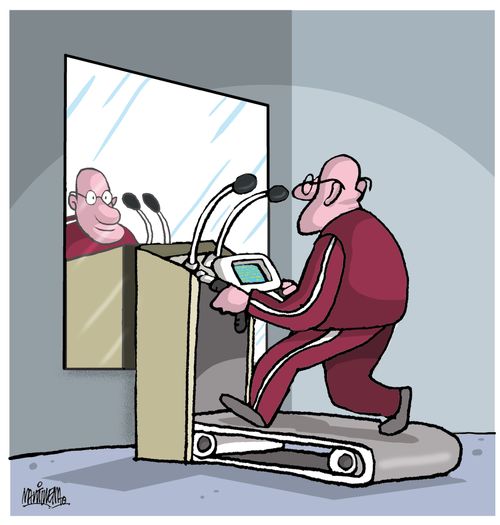 Training for a speech