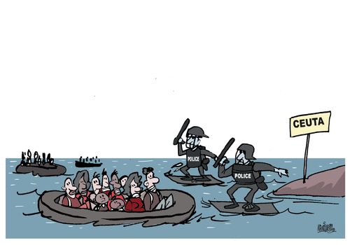 Migration crisis in Ceuta