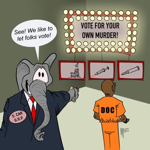 "See! We like to let folks vote!"