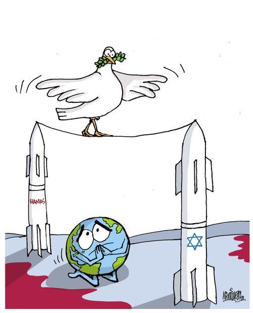 The world prays for peace between Israel and Hamas
