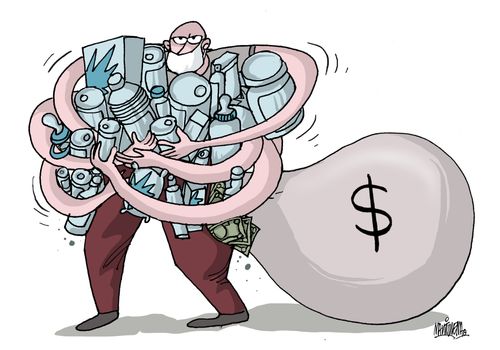 Speculative hoarders in times of scarcity.