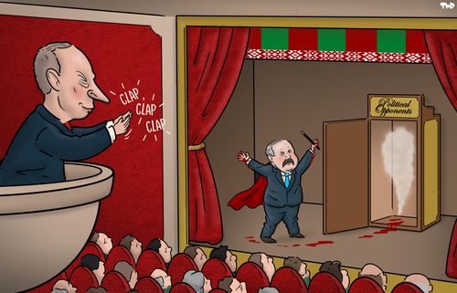 Alexander Lukashenko makes his opponents disappear.