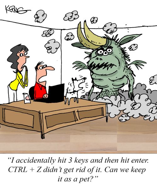 "I accidentally hit 3 keys and then hit enter. CTRL + Z didn't get rid of it. Can we keep it as a pet?"
