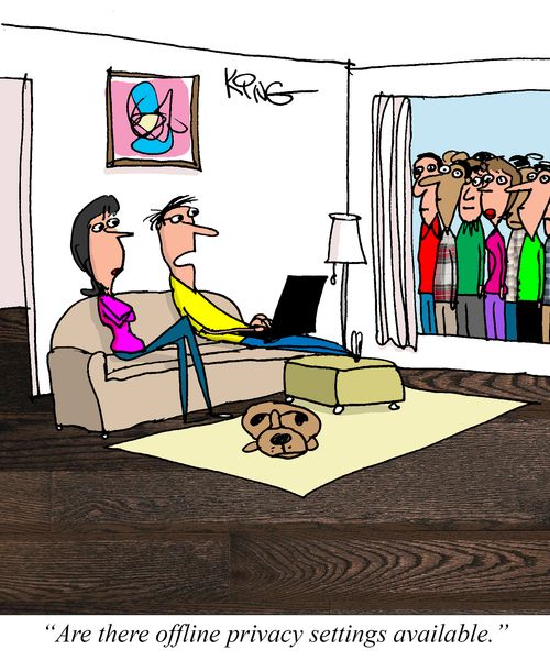 "Are the offline privacy settings available."