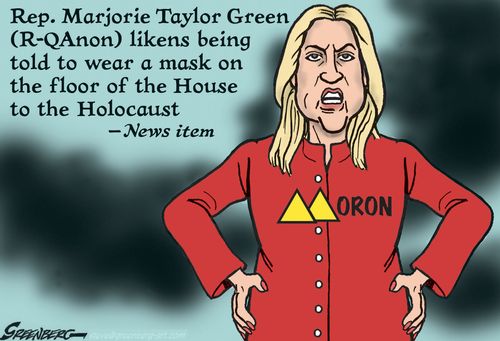 Rep. Marjorie Taylor Green on Masks