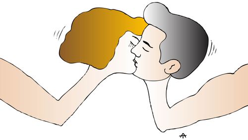 Kissing Hands