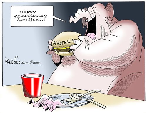 "Happy Memorial Day, America. . !"