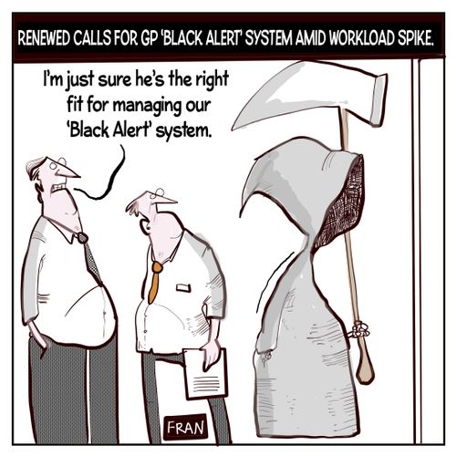 Renewed calls for GP 'black alert' system amid workload spike