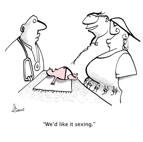 "We'd like it sexing."